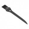 Brosse de nettoyage de tondeuse, brosses de nettoyage de rasoir noires Nettoyant de rasoir anti-dérapant Durable pour les che