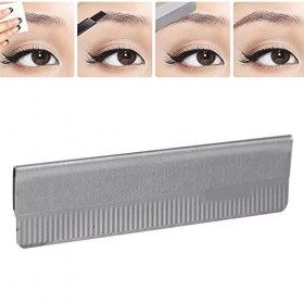 100pcs / set femmes maquillage sourcil tondeuse à lame faciale, cuchillas de afeitar,sourcils lame interchangeable, rasoir ch