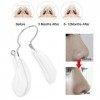 Pince-nez, Redresseur de nez Nez Up Shaping Lifting Redressing Clip Bridge Enhancer Beauty Reshaper Safety Silicone Pads Care