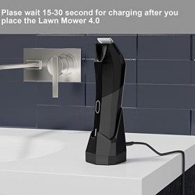 Station daccueil de charge pour MANSCAPED 4.0 avec adaptateur secteur, support de charge sans fil uniquement pour tondeuse é