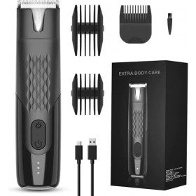 Extra body care Tondeuse électrique sous la ceinture | Étanche | Rasoir pour le corps | Autonomie de 50 minutes avec recharge