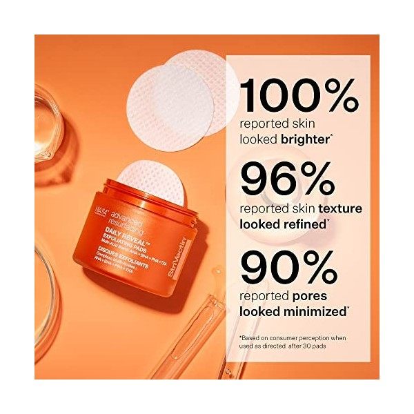 StriVectin Acides Daily Reveal Disques Exfoliants Gommage / Exfoliants