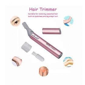 Tongtletech Rasoir électrique rotatif pour femme, pour sourcils, visage, aisselles, jambes, corps