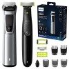 Philips Multigroom Série 9000, Tondeuse Multi-styles 12-en-1 avec OneBlade pour Visage, Cheveux et Corps avec Technologie Dua