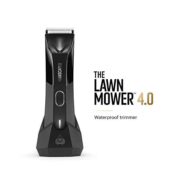 MANSCAPED™ Trim and Snip 4.0, kit de toilettage pour homme, comprend la tondeuse électrique étanche The Lawn Mower™ 4.0 et le
