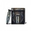 JEAN LOUIS DAVID, Infinite Styler, Tondeuse 4 en 1, Contours barbe, Cheveux, Nez, Oreilles, Têtes Interchangeables, Rechargea