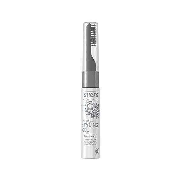 lavera Gel de soin - Eyebrow Styling Gel - Transparent - redéfinit et protège les sourcils - Cosmétiques naturels - Make up -