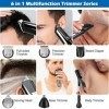 Tondeuse Électrique Homme Cheveux et Barbe Victop Professionnelle Tondeuse Barbe Kit 6 en 1 Electriques Tondeuse Cheveux Raso