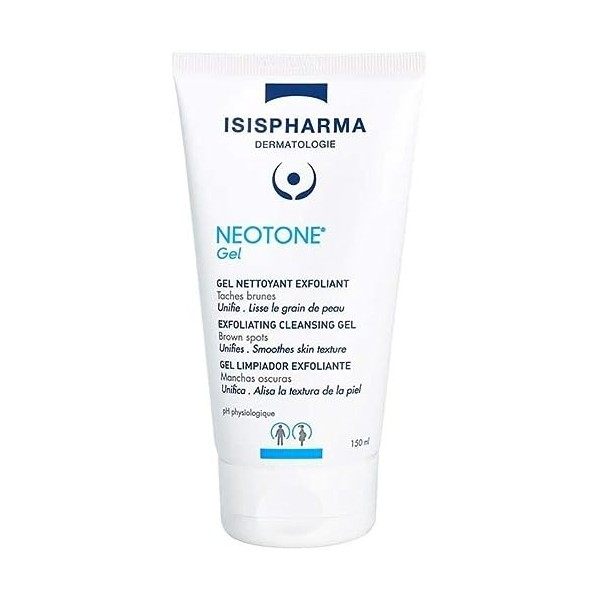 ISISPHARMA - Neotone Gel 150 ml - Gel nettoyant exfoliant Gommage / Exfoliants