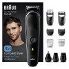 Braun 10-En-1 Tondeuse Électrique Pour Hommes, Series 5, Kit Styling Quotidien Pour Hommes, Pour Tailler La Barbe, Raser Le C