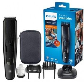 Philips BT5515/15 Tondeuse Barbe Series 5000 avec Guide de Coupe Pro Dynamique