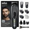 Braun Tondeuse Tout-En-Un Series 7 MGK7470, 16-en-1 Kit Pour Barbe, Cheveux, Corps & Bien Plus