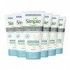Simple Daily Skin Detox Clear Pore Scrub 150 ml Lot de 6 Gommage / Exfoliants