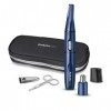 BaByliss - 7058PE - Tondeuse nez/oreilles/sourcils 5 en 1 Blue Edition