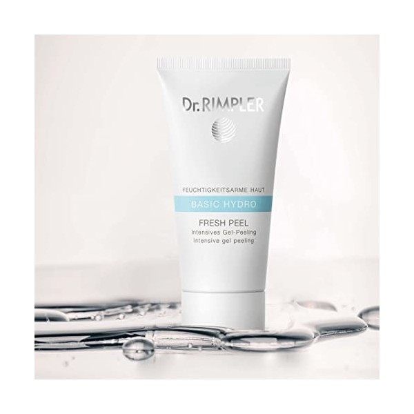 Dr. Rimpler gommage du visage « Hydro frais Peel » Je Gel Nettoyant pour une sensation de peau absolument pur gommage gel I j