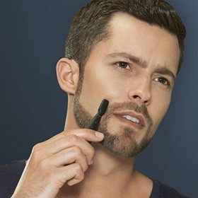 Braun Precision Trimmer Tondeuse Électrique Homme Barbe de Précision, Noir, Les deux sabots de coupe confèrent une coupe flex