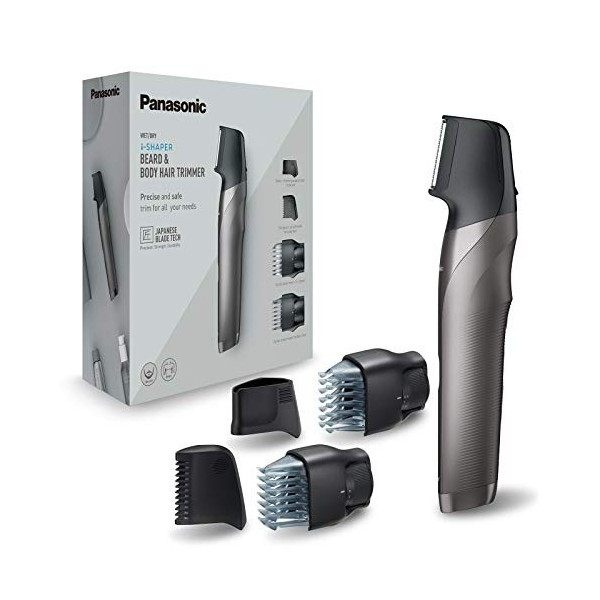 Panasonic - Personalcare ER-GY60-H503 | Tondeuse 2 en 1 - Barbe et corps - Ishaper 20 positions de coupe 4 accessoires 50 min