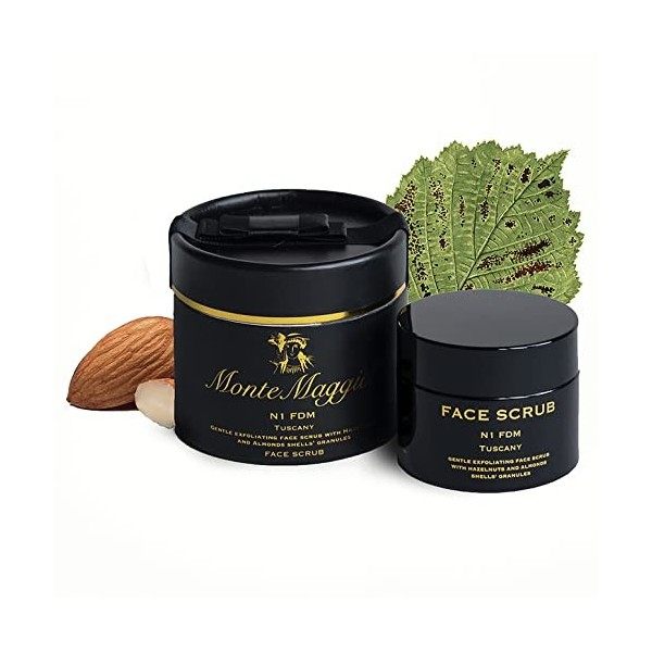 Gommage Crème Nettoyante Visage Exfoliant - Anti-rides - Illuminant - Hydratant - Matières Premières Naturelles - Huile dAma ...