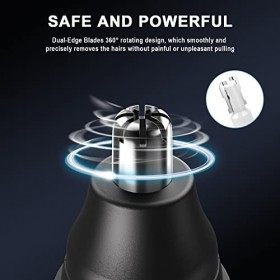 rechargeable Tondeuse électrique pour le nez et les oreilles