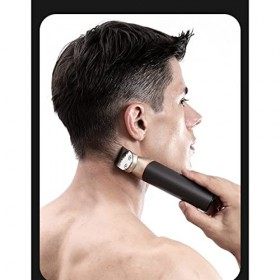 SH-RuiDu Tondeuse à cheveux 5 en 1 pour homme, barbe, moustache, nez, poils du corps, 2 tondeuse à poils de nez pour homme, t