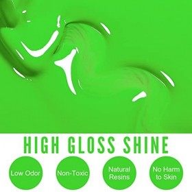 YOKEFELLOW Vernis Semi Permanent Vert Pastel, 10ml Soak Off UV LED Vernis à Ongles Gel Semi Permanent Gel Polish Nail Gel Man