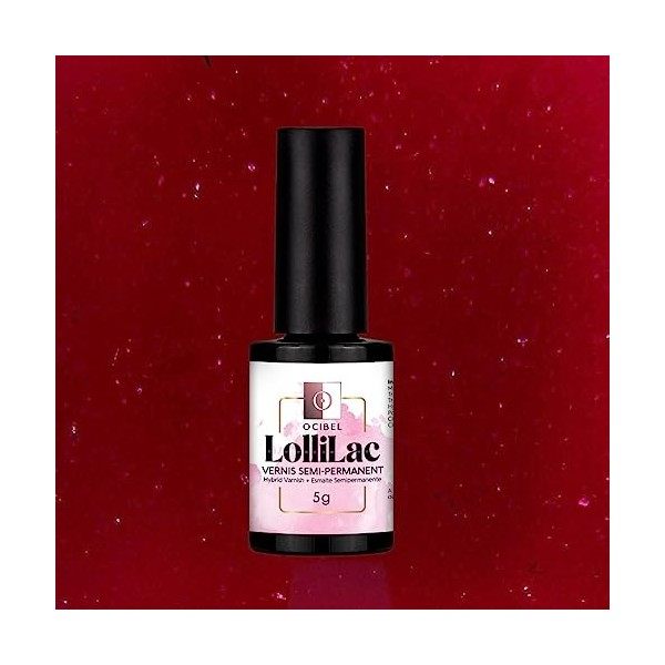 Ocibel France - Vernis Semi Permanent UV/LED LolliLac 11 Collections + Nuanciers - pour Manucure, Faux Ongles et Nail Art