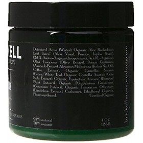 Brickell Mens Products Gommage Visage Renouvelant, Exfoliant Visage Gommage Naturel et Bio 4 onces 