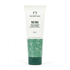 The Body Shop - Arbre A The Gommage Purifiant 100ml Convient Aux Peaux A Imperfections Tea Tree Squeaky Clean Scrub For Blemi
