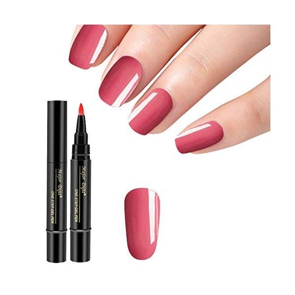 Pinceau gel en 1 stylo étape gel 1 vernis à ongles PC peinture étape 1 Utilisez 5 ml 3 pour geler le vernis à ongles nail art