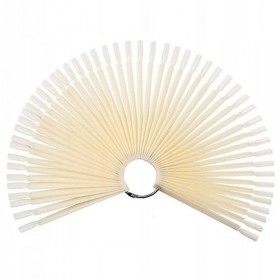 Lalill Présentoir - Présentation Nail Art Tips - Présentoir de couleur pour le salon - Présentoir Fan Pratique Anneau de coul