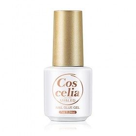 COSCELIA 3-en-1 Gel Nagellack, 7ml 1Pc Soak Off Gel Polis Gel Nagellack für UV/LED Nagellampe Langlebige Français Maniküre Na