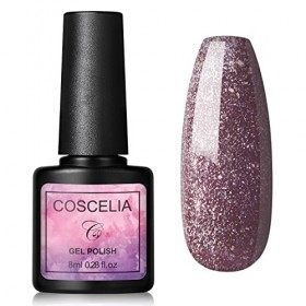 COSCELIA 1 couleurs UV vernis à ongles Set 8ml vernis à ongles Set bouteille unique de vernis à ongles gel durable Gel Polish