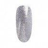 NEONAIL Vernis Semi Permanent Base Coat 7,2 ml Vernis Gel UV Semi Permanent Glitter Effect Base Silver Twinkle Base Vernis à 