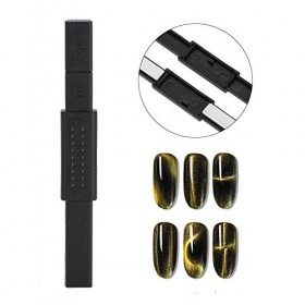Ongle 8 × 1 × 1 Aimant Multifonction Effet Oeil de Chat pour Peinture Uv Vernis à Ongles Gel pour Vernis Gel