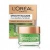 LOréal Paris Soin de la peau pur Sucre Gommage Visage avec de vrais Kiwi Graines, pour déboucher les pores,, Réducteur de Po