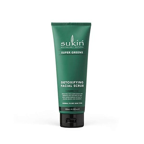 Sukin Supergreens Facial Scrub 125ml Gommage / Exfoliants