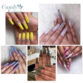 Candy Lover Top Coat Base Coat Lot Couche de Base Vernis Semi Permanent Gel UV LED Soak Off Vernis de Base Finition Effet Bri