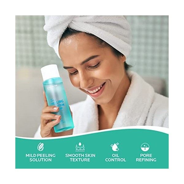 ZealSea 2% Toner à lacide salicylique pour le visage avec 2% de niacinamide - Exfoliant liquide BHA pour les points noirs et