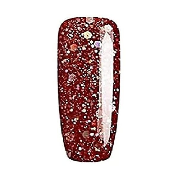 Vernis à ongles gel Bluesky, Maple Blz40, paillettes roses rouges, longue durée, résistante aux puces, 10 ml nécessite un du