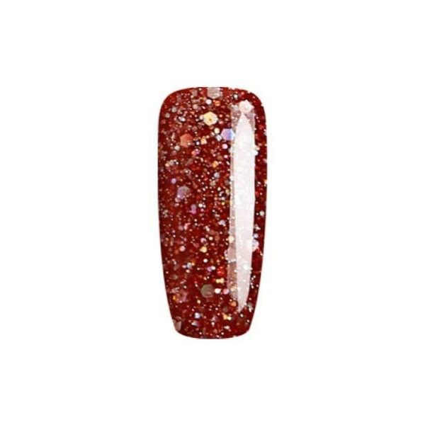 Vernis à ongles gel Bluesky, Maple Blz40, paillettes roses rouges, longue durée, résistante aux puces, 10 ml nécessite un du