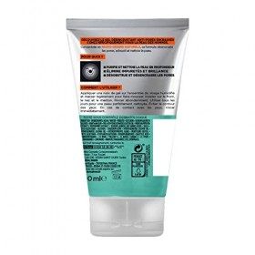 LOréal Men Expert - Gel Désincrustant Anti-Pores Encrassés pour Homme - Soin Visage Exfoliant - Concentré en Micro-Grains Na ...