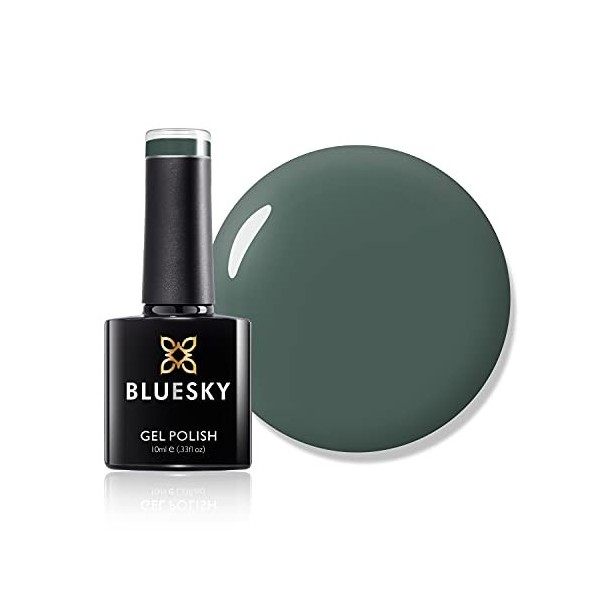 Bluesky Vernis Gel Semi Permanent Cure sous Lampe UV/LED Santa Red Dream Rouge Rose 10 mL