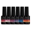 MEANAIL Paris - Coffret Manucure - Vernis Semi Permanent - 6 Vernis à Ongles - Cat Eye - Compatibles Lampe UV LED - Coffret C