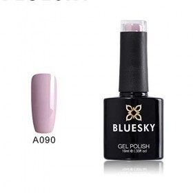 Vernis à ongles gel Bluesky, Stone Nude A090, léger, rose, joli, durable, résistant aux puces, 10 ml nécessite du séchage so