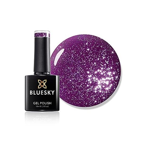 Bluesky Vernis Gel Semi Permanent Cure sous Lampe UV/LED Rose Gold 10 mL