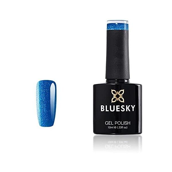 Bluesky Vernis Gel Semi Permanent Cure sous Lampe UV/LED Rose Gold 10 mL