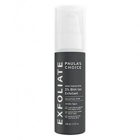 Paulas Choice SKIN PERFECTING 2% BHA Gel Exfoliant - Peeling Visage Élimine les Points Noirs, les Boutons & Pores Dilatés - ...