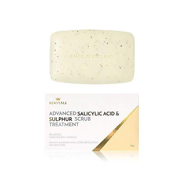 Revitale Advanced Savon Traitement Exfoliant Acide Salicylique et Soufre Gommage / Exfoliants