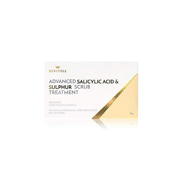 Revitale Advanced Savon Traitement Exfoliant Acide Salicylique et Soufre Gommage / Exfoliants