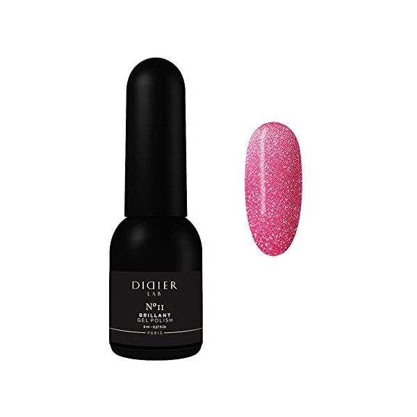 Didier Lab - Gel Polish Brillant No.15 - Produit Professionnel Manucure Pédicure - Pigmentation Riche pour Couverture Complèt